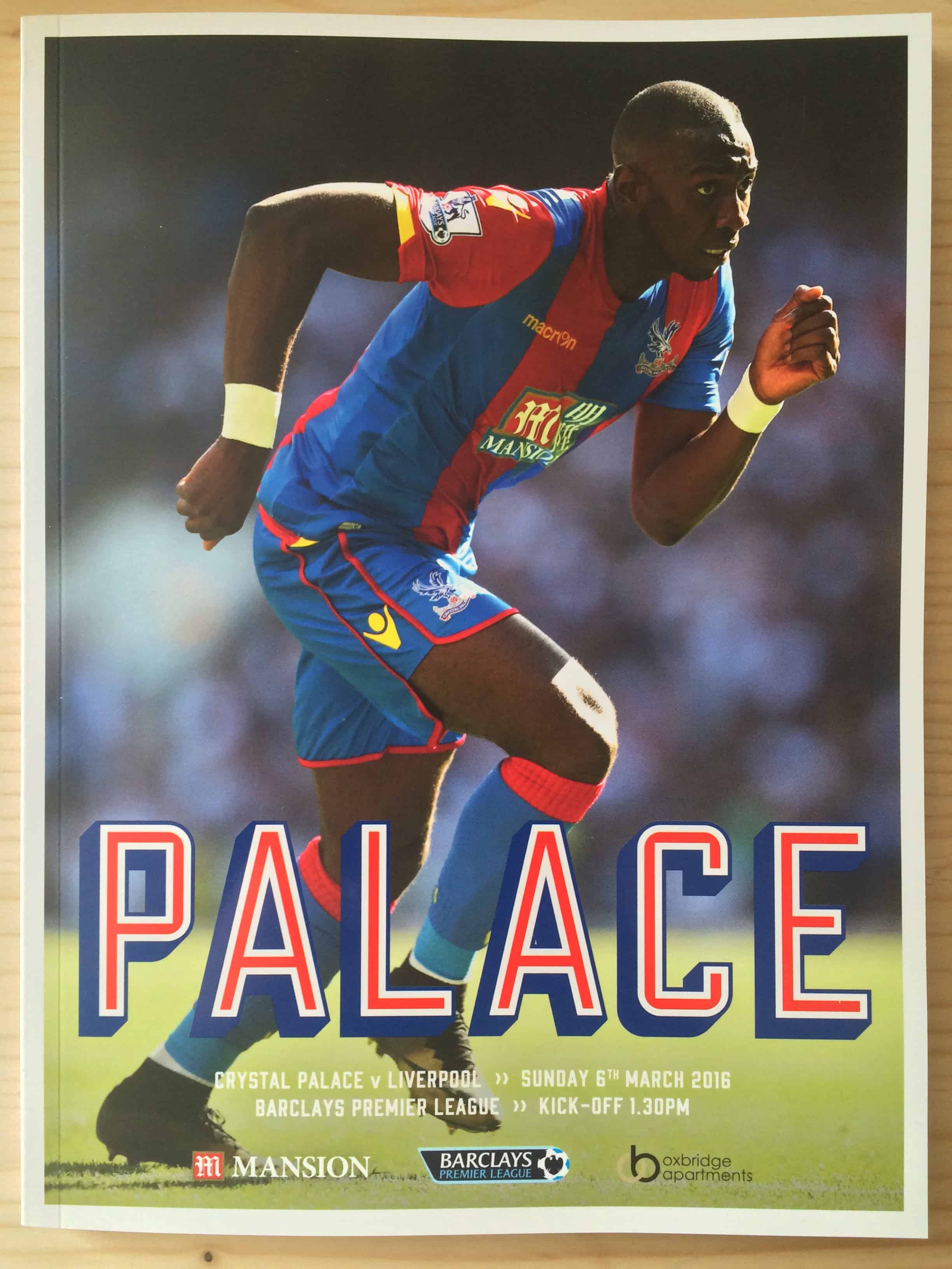 Crystal Palace FC v Liverpool FC